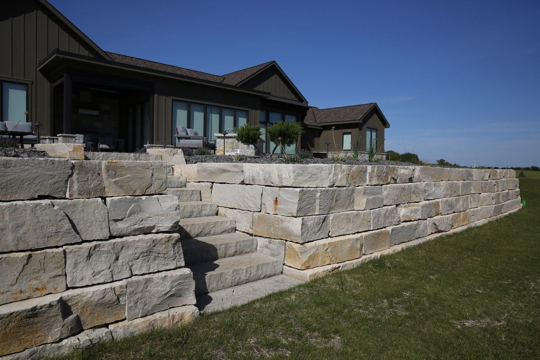 Elevated Outdoor Living: Natural Stone Terrace & Patio Transformation